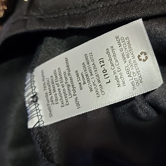 WONDER NATION  GIRLS METALLIC BABYDOLL DRESS 👗 - Picture 7 of 9